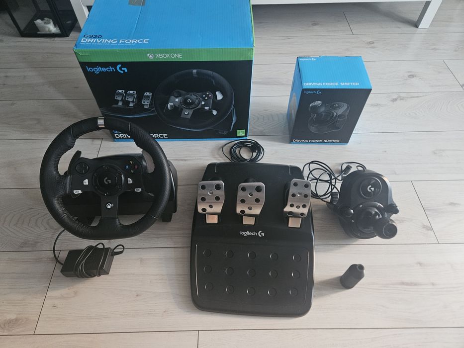 Kierownica Logitech G920 + Schifter