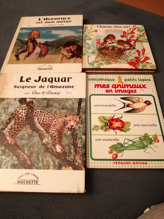 Livros  animais em francês