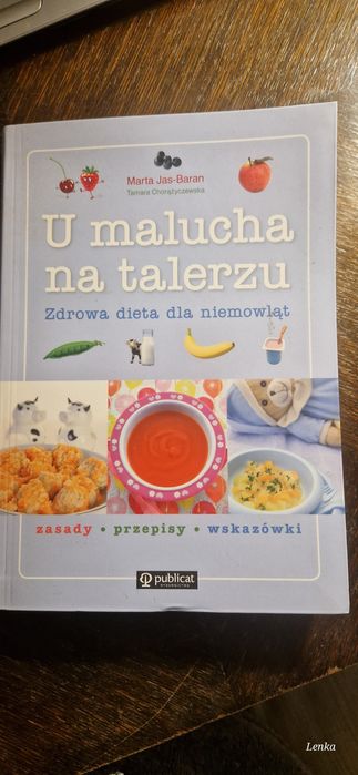 Książka u malucha na talerzu