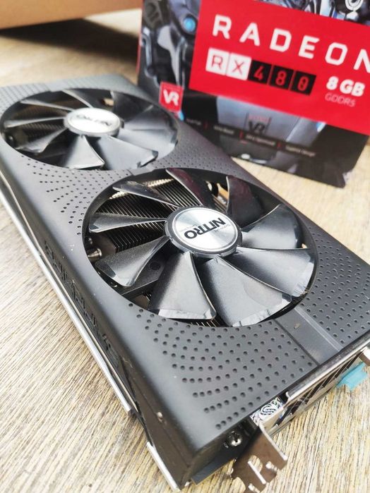 Видеокарта Sapphire Nitro+ RX 480 8Gb оверклок