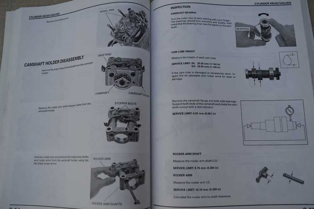 Honda CBR 125 JC34 '04-07r SERWISÓWKA manual instrukcja OEM
