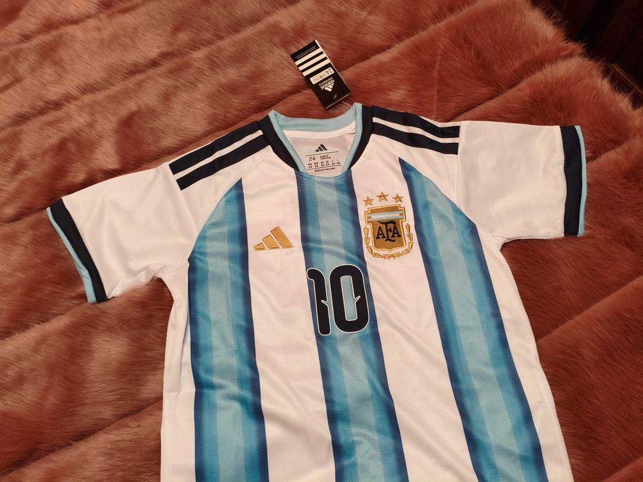Camisola Criança MESSI Equipamento Argentina | NOVO