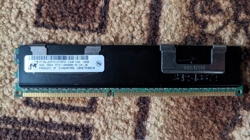 Продам планки оперативной памяти Ddr-3 для серверов,1х-16 гб,4х по 4 г