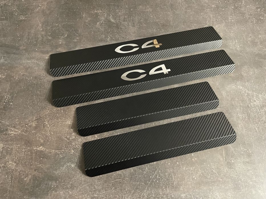 Накладки на пороги Citroen Grand C4 Picasso 2 2014-2019 р.в.