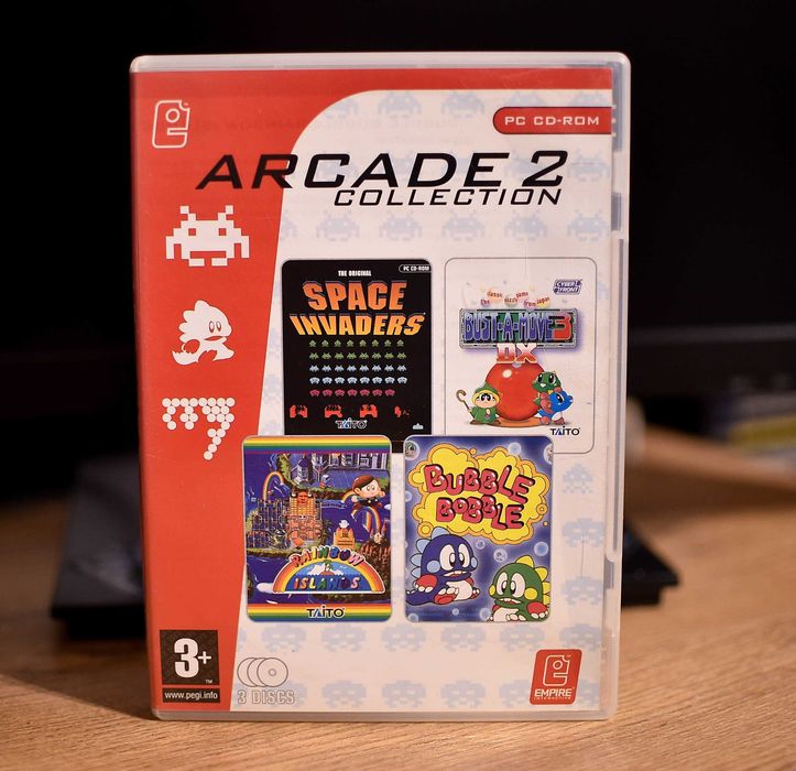PC # Arcade 2 Collection - Space Invaders / Bust A Move 2 i inne ...