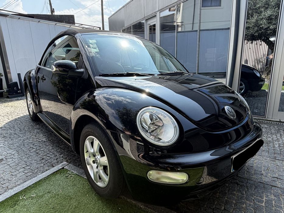 VW New Beetle Cabriolet 1.4 Top Couro