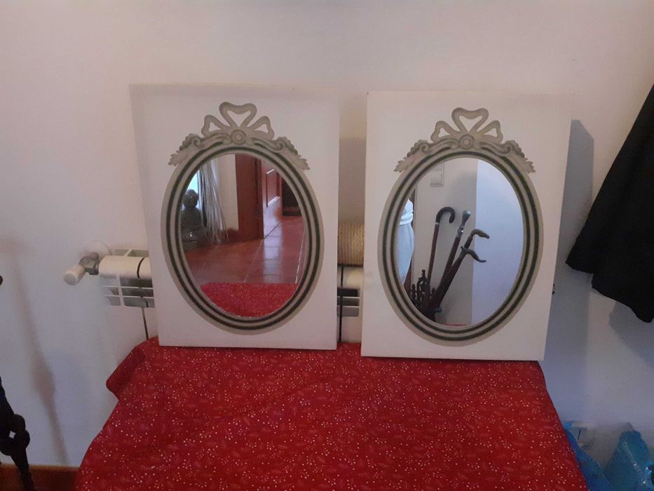 Conjunto de 2 Espelhos Quadros
