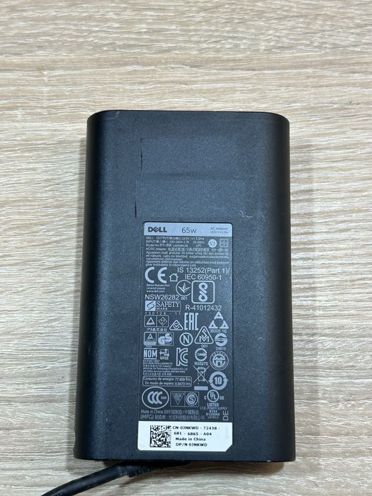 Блок живлення Dell 65w 19.5v 3.34a