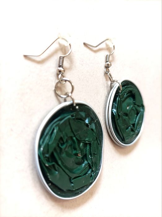 Brincos de Cápsulas Nespresso Recicladas