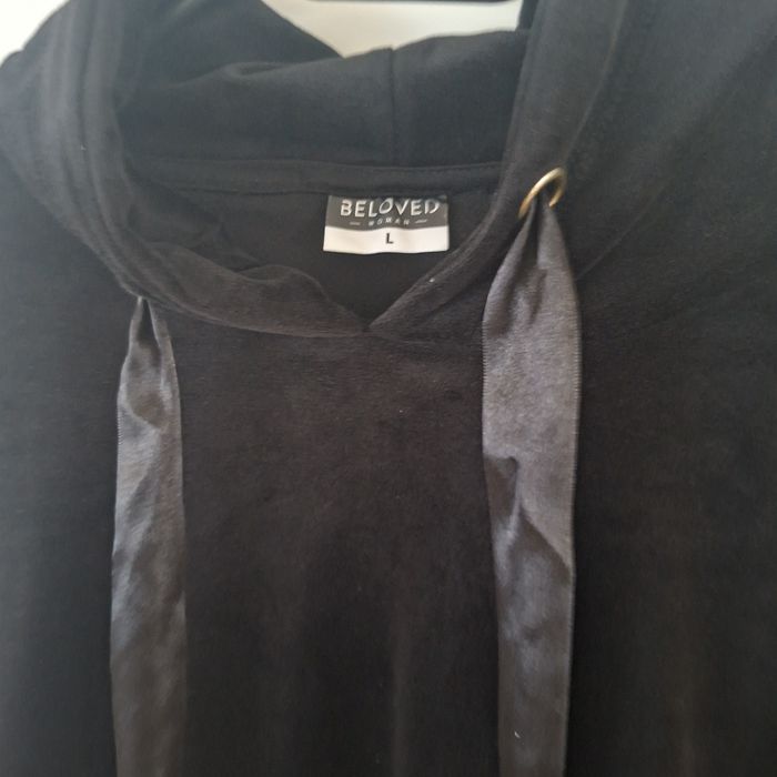 Bluza damska welurowa L