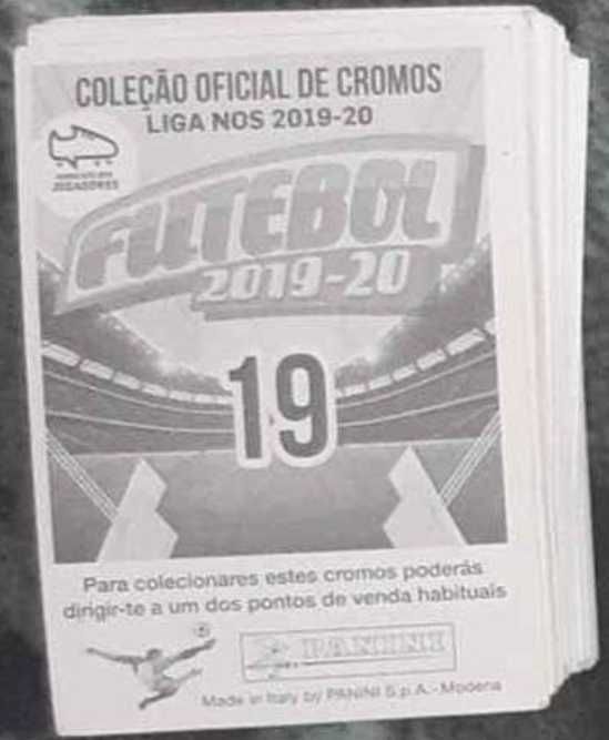 Venda de cromos PANINI da Caderneta Futebol 2019-20 (PT)