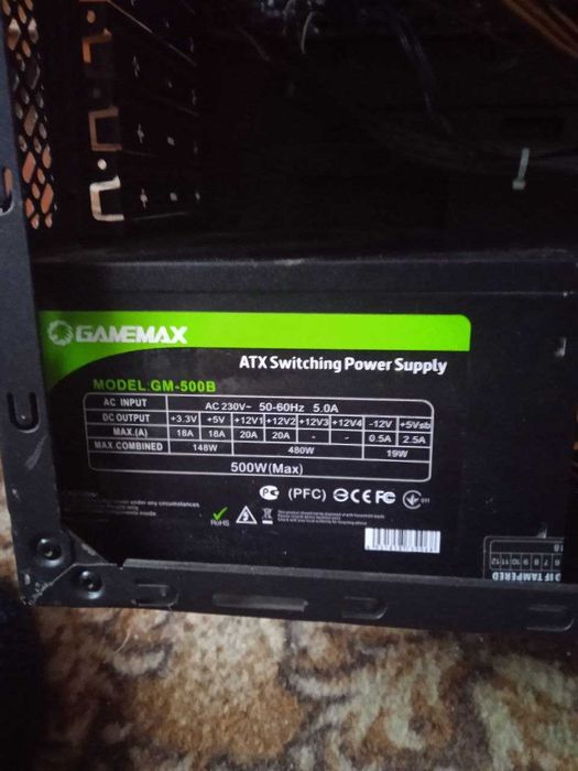 Компютер i3 8100 1050ti