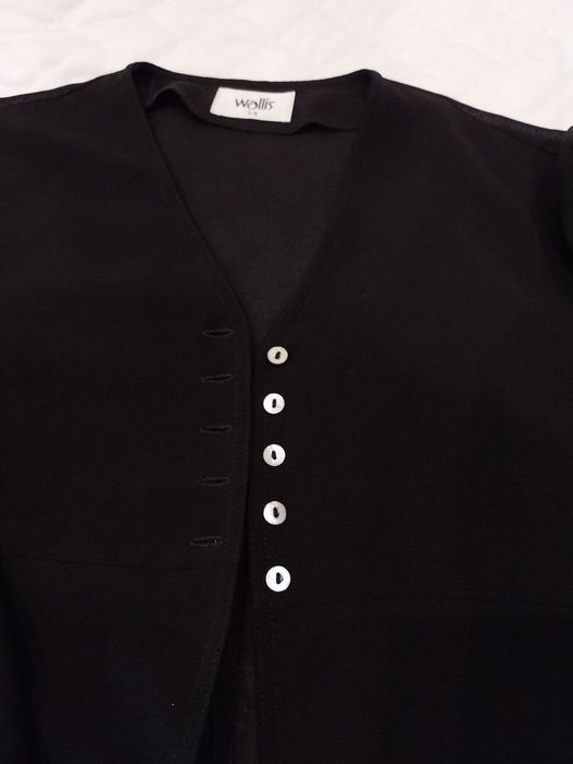 Żakiet narzutka damska w rozmiarze plus size