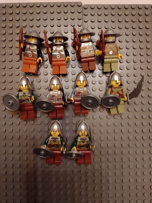 Lego castle wojownik/wiking/viking 10 sztuk