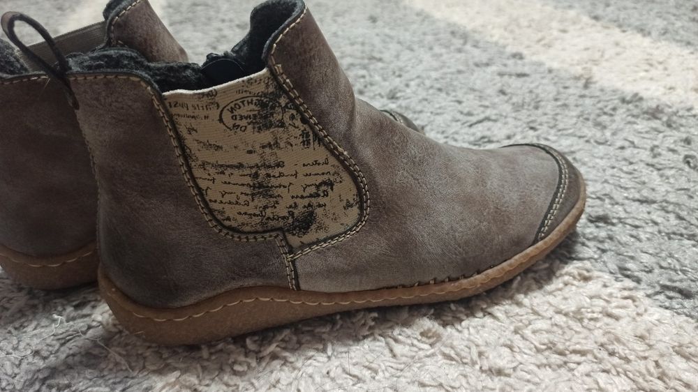 Ботинки женские rieker 37