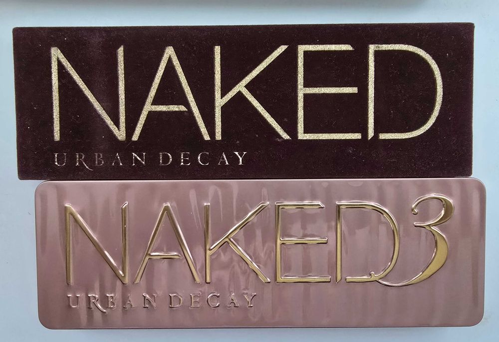 Palety cieni do oczu Urban Decay Naked i Naked 3