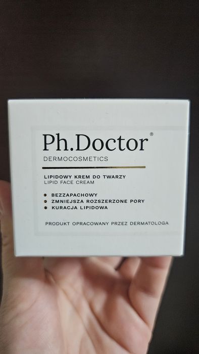 Krem lipidowy do twarzy pH Doctor nowy