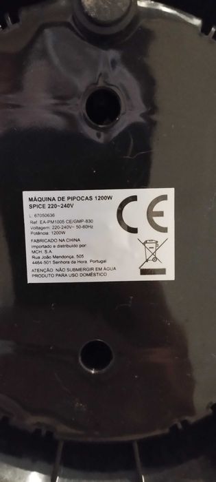 Máquina de Pipocas Spice 1200W