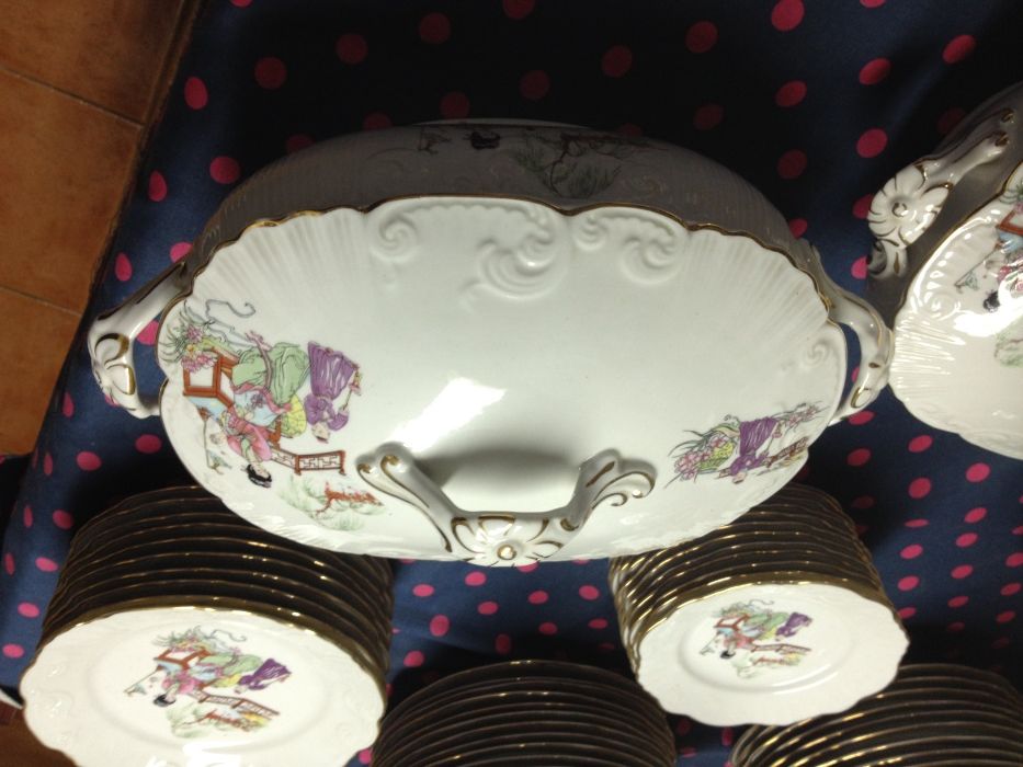 Serviço de Jantar da Vista Alegre (Nunca usado)