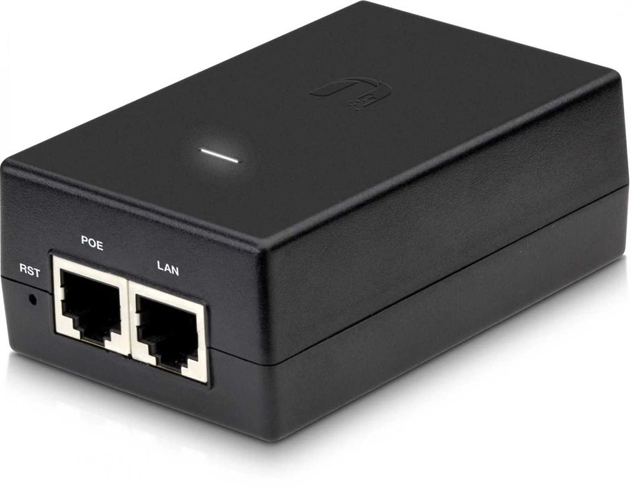 Injetor PoE Ubiquiti POE-24-24W-G Gigabit Preto - NOVO
