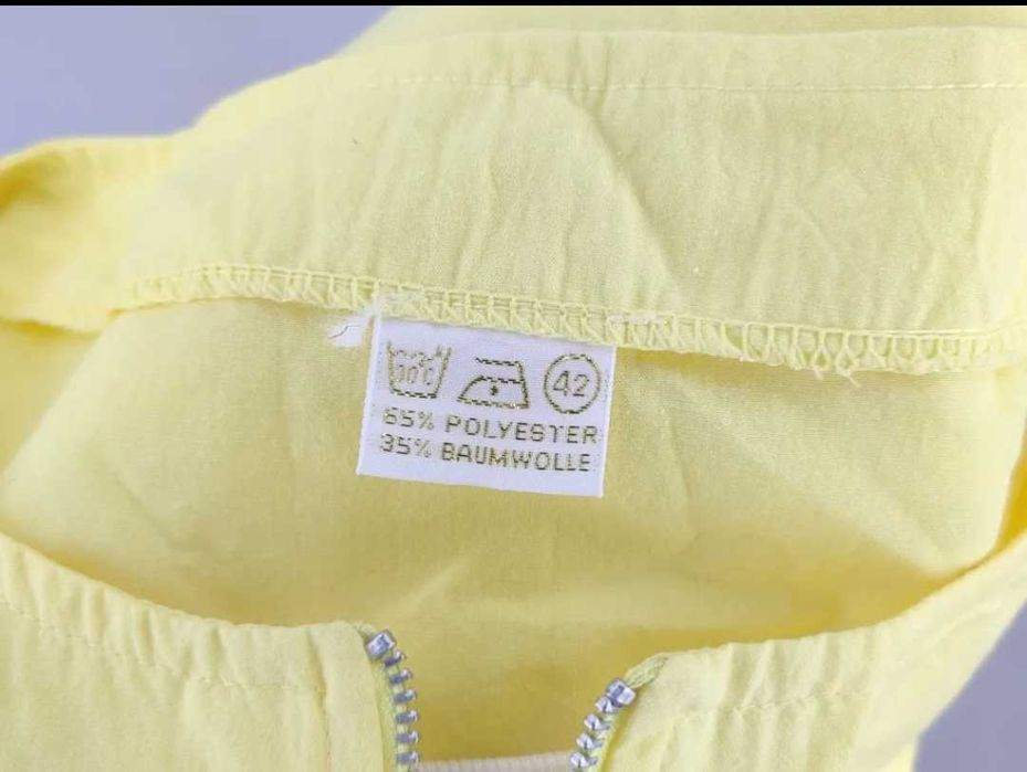 Bluzka żółta z siatką