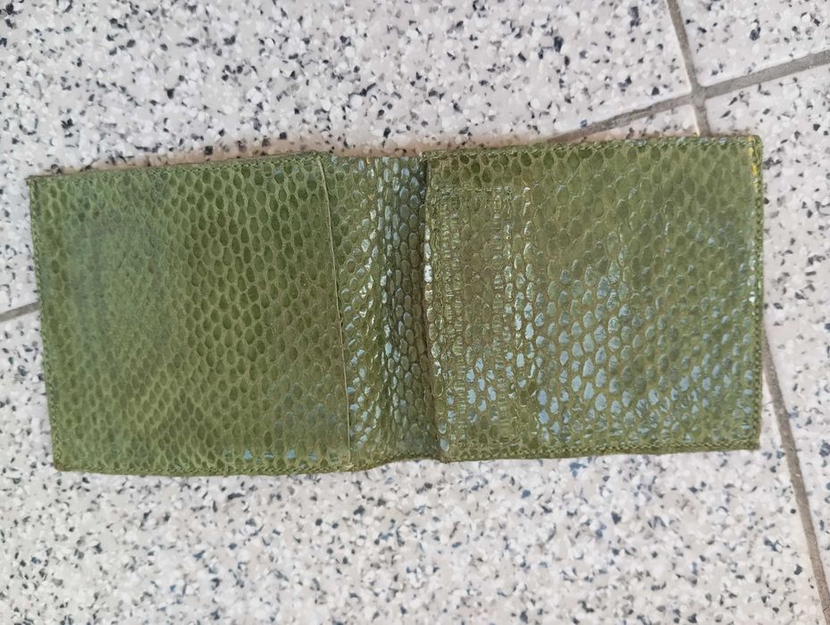 Porta moedas pele cobra