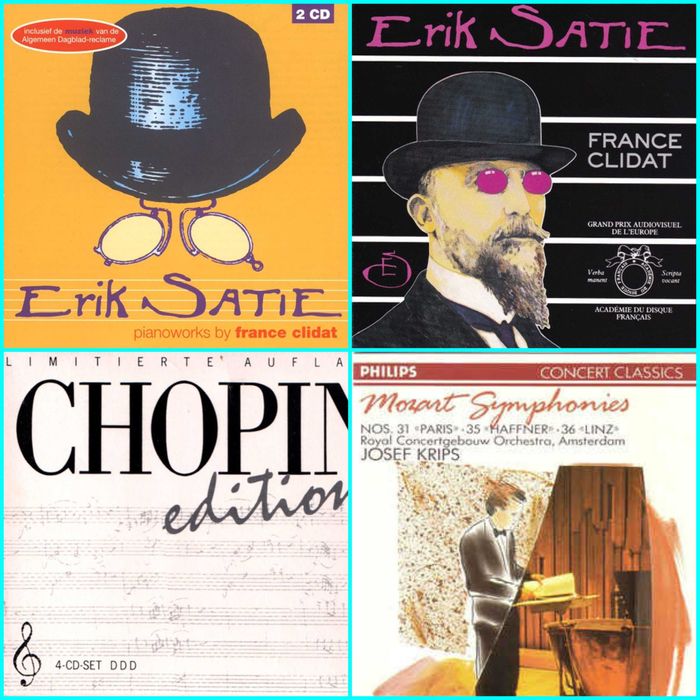 Telemann/Vivaldi/Mozart/Bach/Ravel/Haydn/Rossini/Satie/Beethoven/ CD