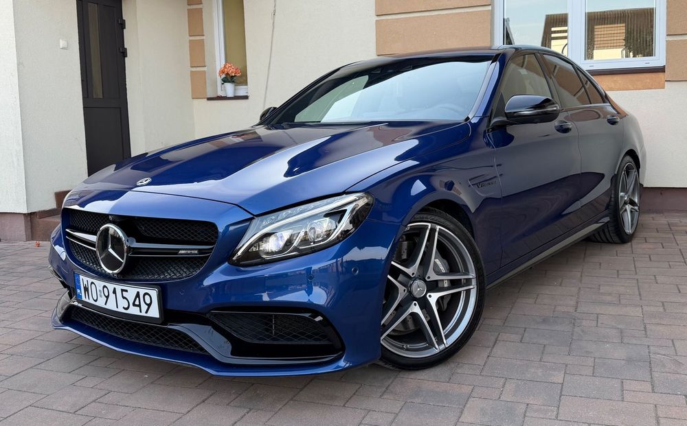 Mercedes-Benz Klasa C C63__4.0 Biturbo__2016__AMG__Piękny Kolor___Automat__135 Tyś KM ASO_