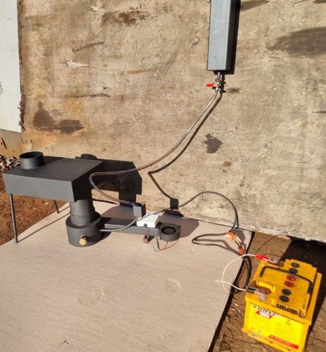 5-50кВт! Горелка на отработке в печь буржуйку, Пальник на переробці