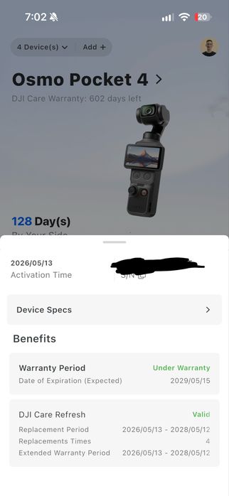 DJI osmo pocket 4 creator combo