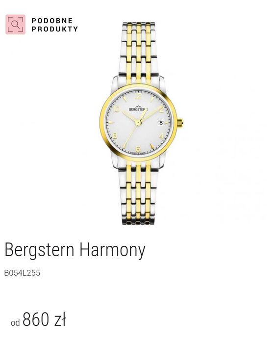 Zegarek Bergstern Harmony NOWY APART