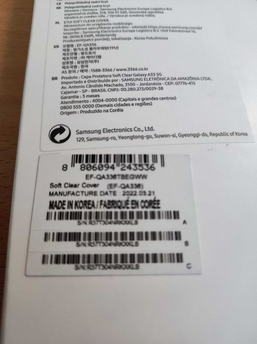 Capa para Samsung Galaxy A33 5G