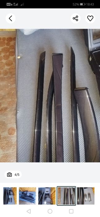 Декор салона, чорний графіт е39