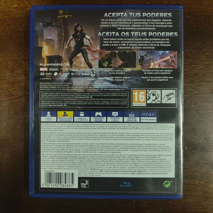 Marvel Avengers PS4