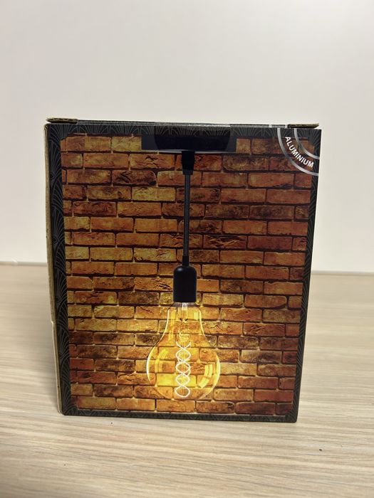 Dekoracyjny zestaw wiszący – oprawka do lampy E27 nr.8745