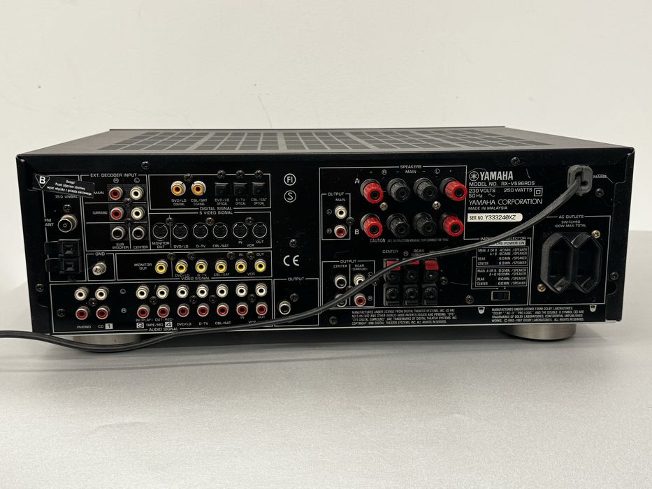 Yamaha RX-V596RDS – Amplituner 5.1 AV | Sprawny | Dobre brzmienie