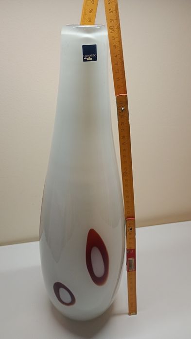 Wazon z kolorowego szkła