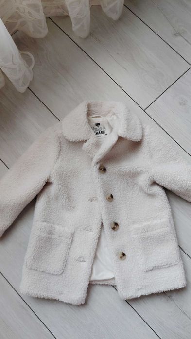 Пальто теді для дівчинки