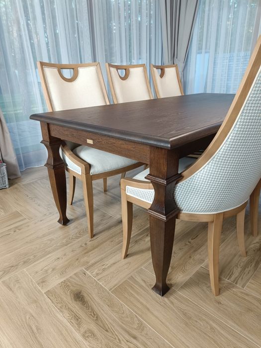 Stół dębowy model Ochmistrz lity dąb