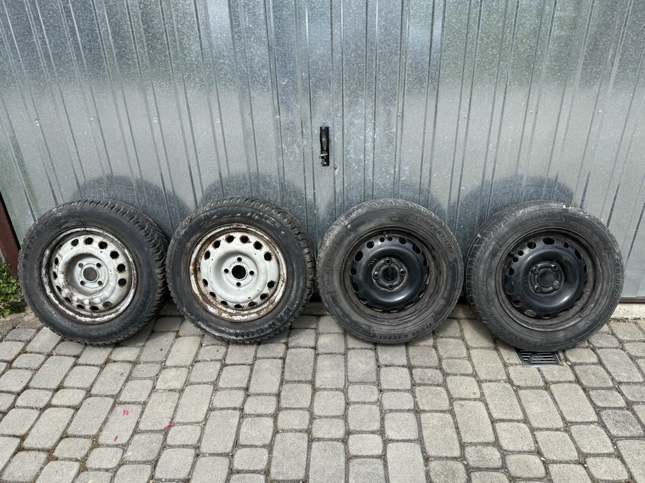 Felgi stalowe z oponami rozmiar 14