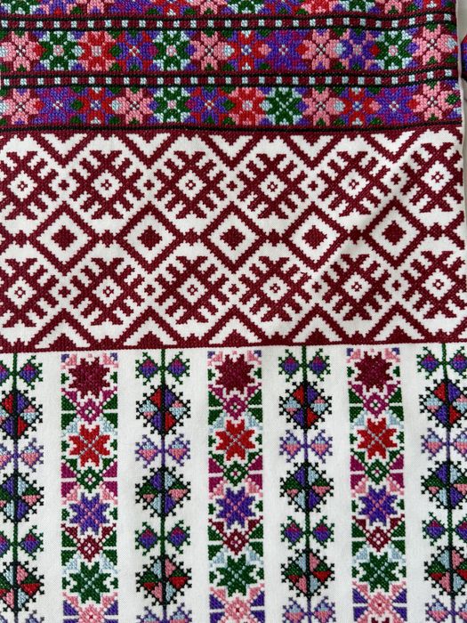 Вишиванка (заготовка) на домотканному полотні