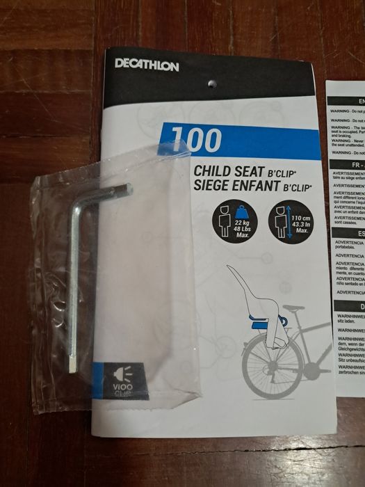 Cadeira criança para bicicleta