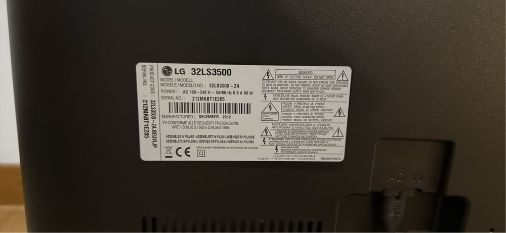 Televisao LG 32 polegadas