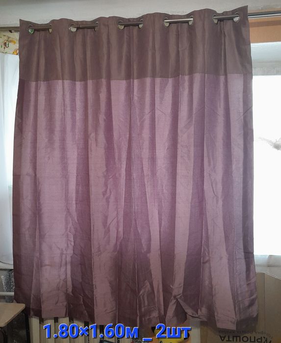 Штори на вікно 2шт.