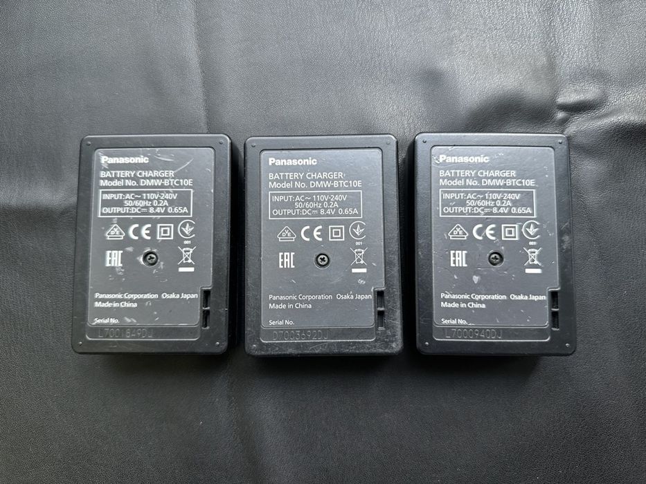 Зарядний пристрій DMW-BTC10E для DMW-BLF19E