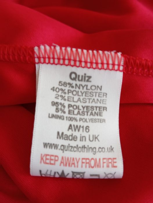 Sukienka czerwona Quiz