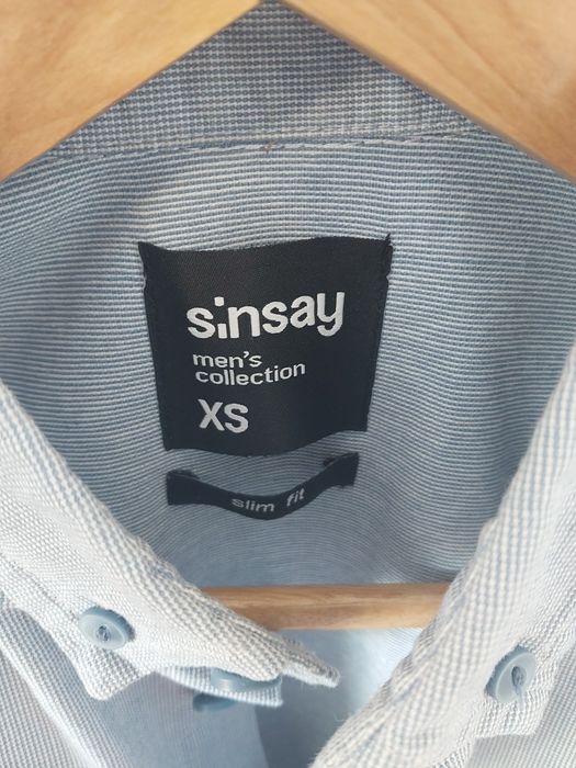 Koszula męska niebieska XS