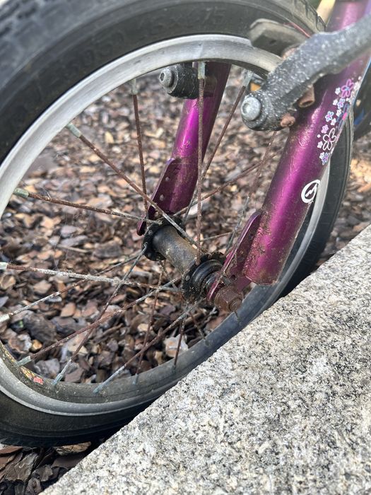 Bicicleta menina 5-7 anos