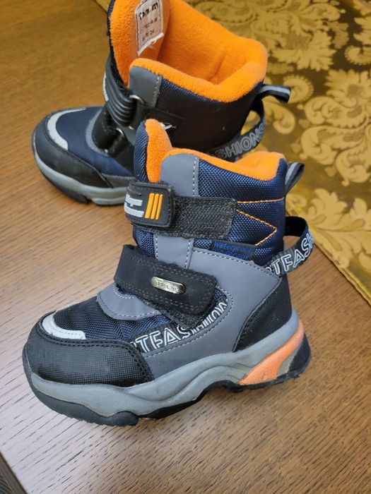 Дитячі зимові термо черевики