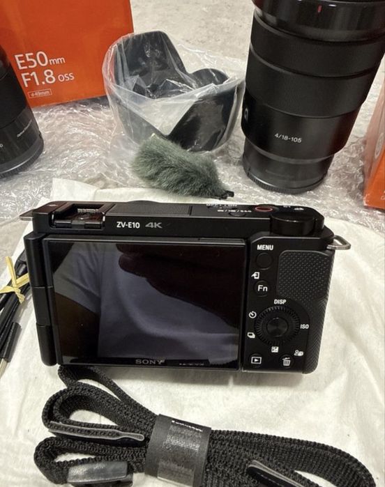 Sony zve10 + 2 objetivas